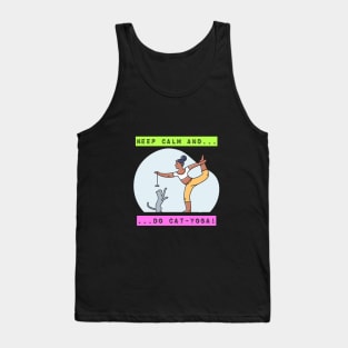 Cat Yoga Tank Top